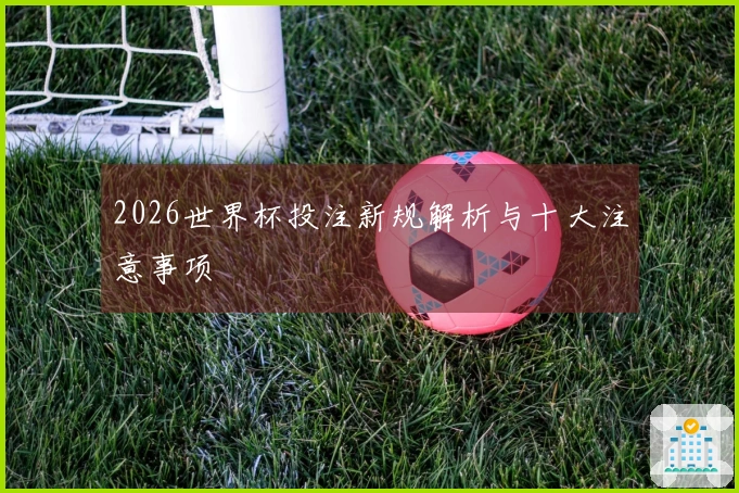 2026世界杯投注新规解析与十大注意事项
